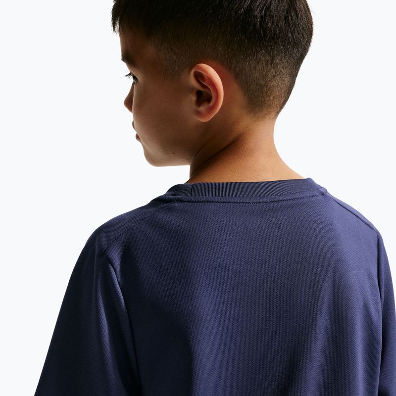Maglietta per bambini Nike Multi Dri-Fit midnight navy/white 6