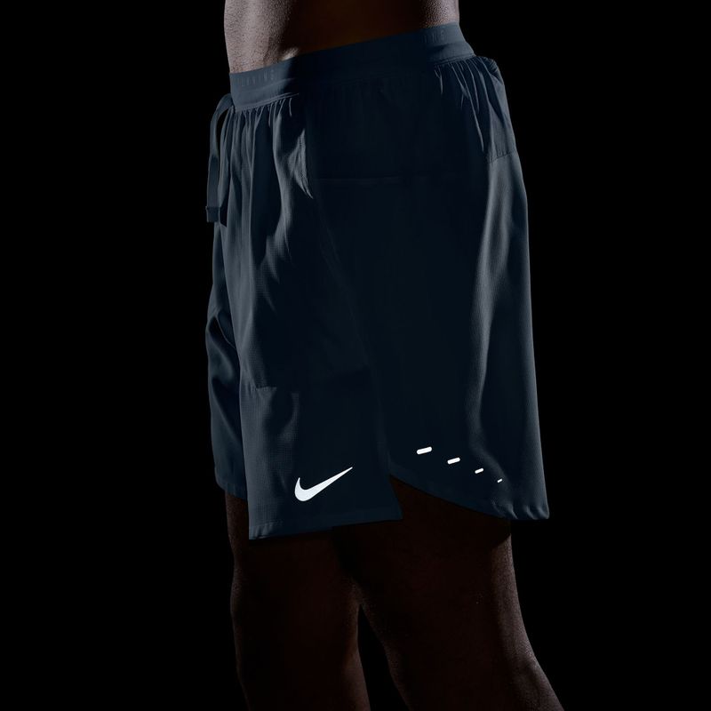 Pantaloncini da running da uomo Nike Stride Dri-Fit Brief-Lined 7" work blue 6