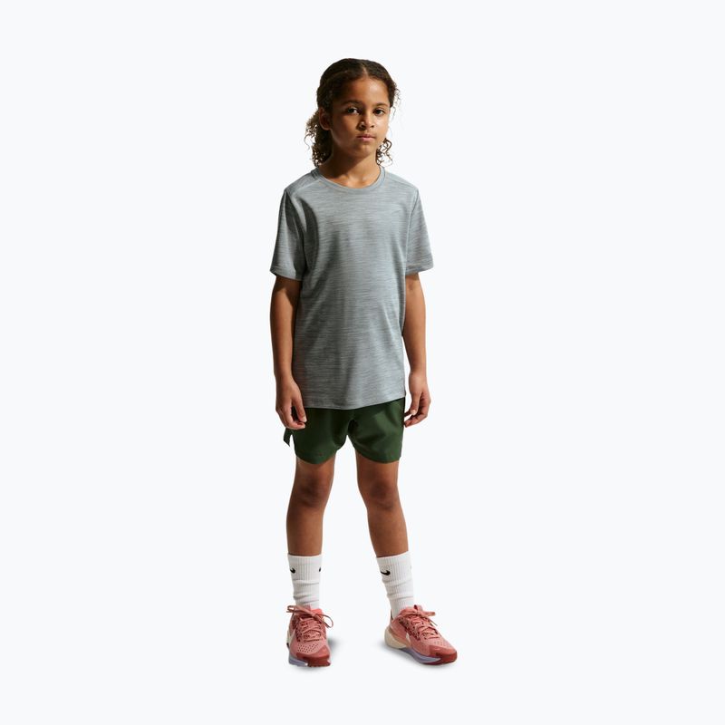 Maglietta per bambini Nike Miler smoke grey/heather 6