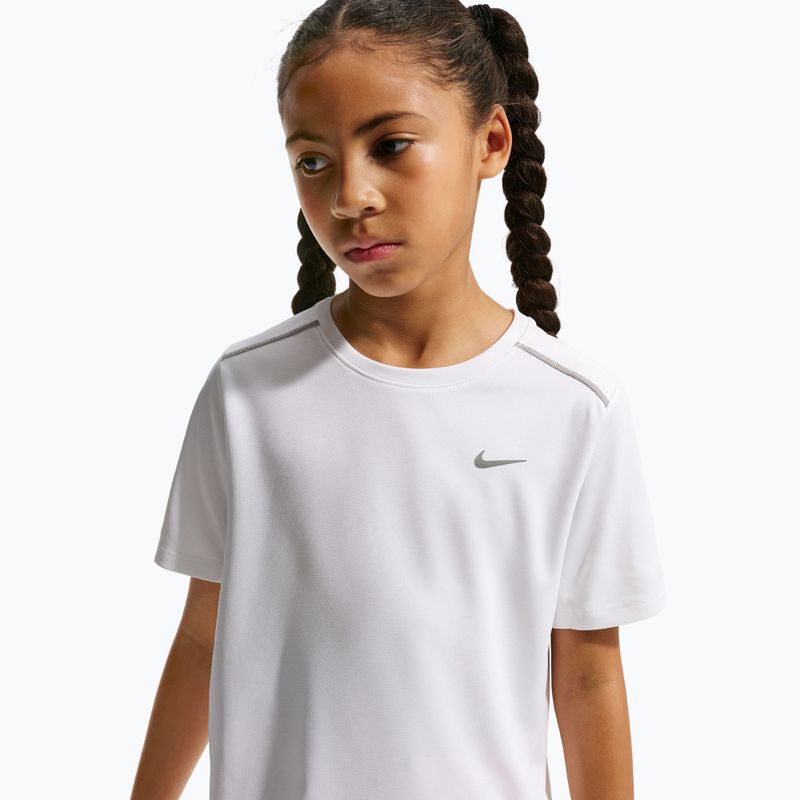 Maglietta per bambini Nike Miler white/white 3