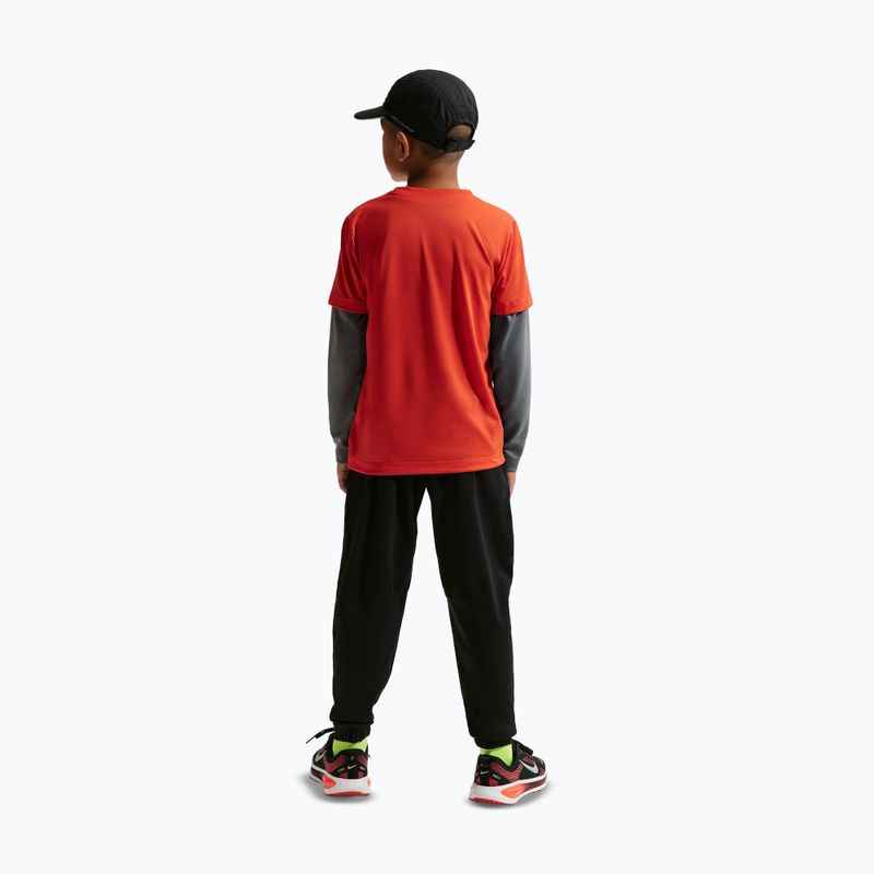 Pantaloni da bambino Nike Pro Dri-Fit black/smoke grey/white 3