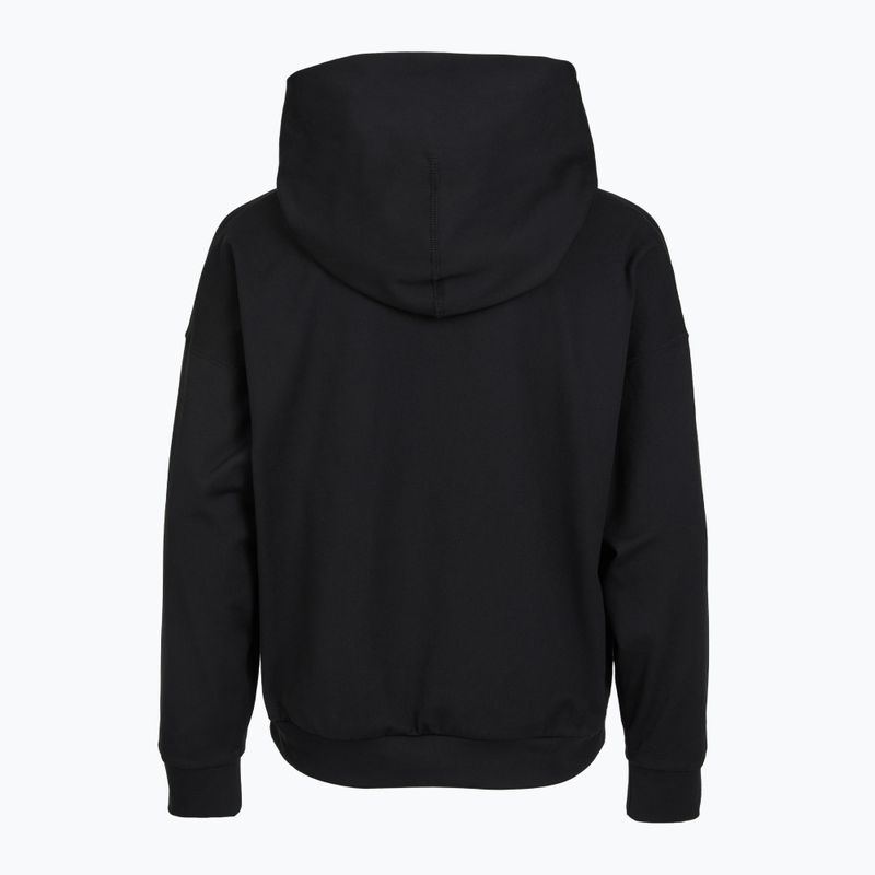 Felpa per bambini Nike Pro Dri-Fit Pullover Hoodie black/white 9