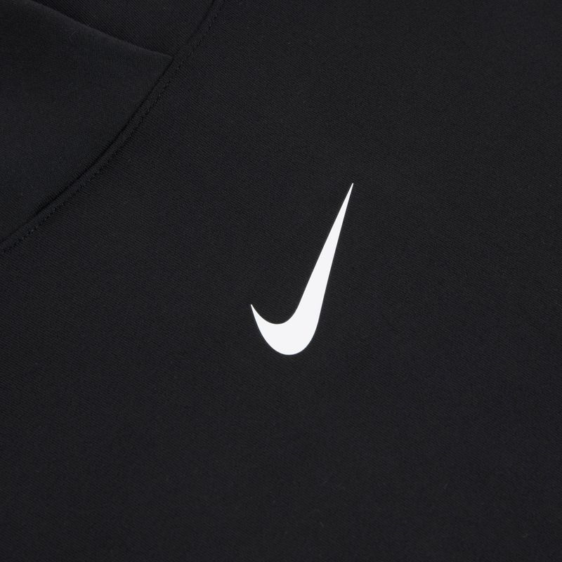 Felpa per bambini Nike Pro Dri-Fit Pullover Hoodie black/white 10