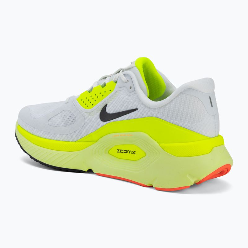 Scarpe running uomo Nike Structure Plus white/pure platinum/volt/black 3