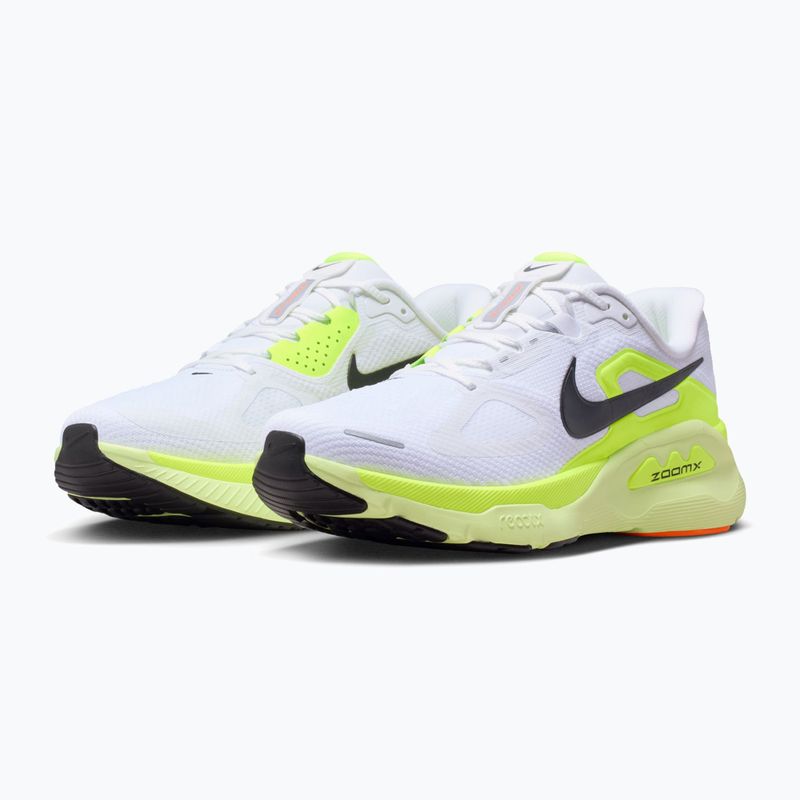 Buty do biegania męskie Nike Structure Plus white/pure platinum/volt/black 3