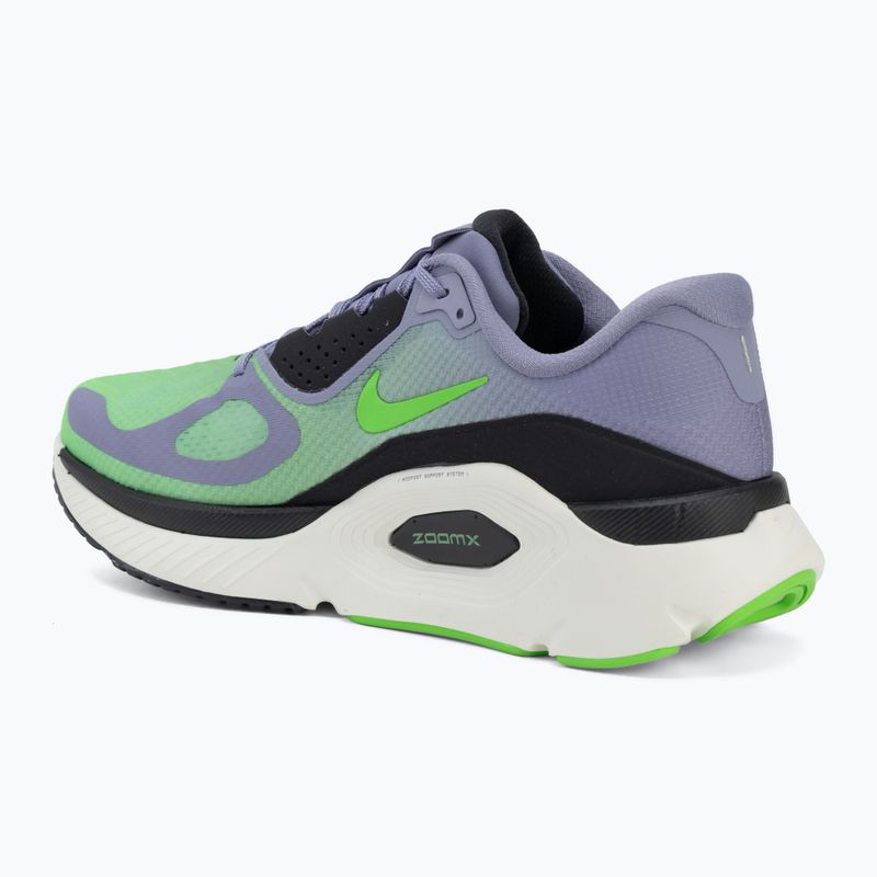 Scarpe da running uomo Nike Structure Plus iron purple/off black-sail/voltage green 3