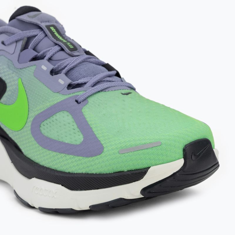 Scarpe da running uomo Nike Structure Plus iron purple/off black-sail/voltage green 7