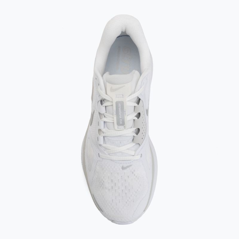 Scarpe da running da donna Nike Structure Plus white/photon dust/metallic silver 5
