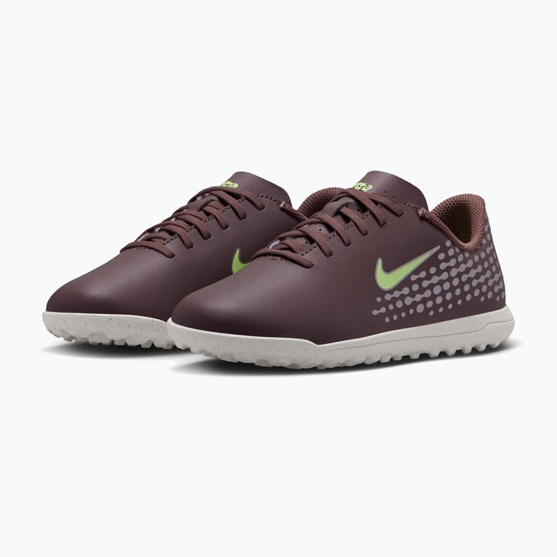 Scarpe da calcio junior Nike Vapor 16 Club Kylian Mbappe Jr TF plum eclipse/metallic silver 3