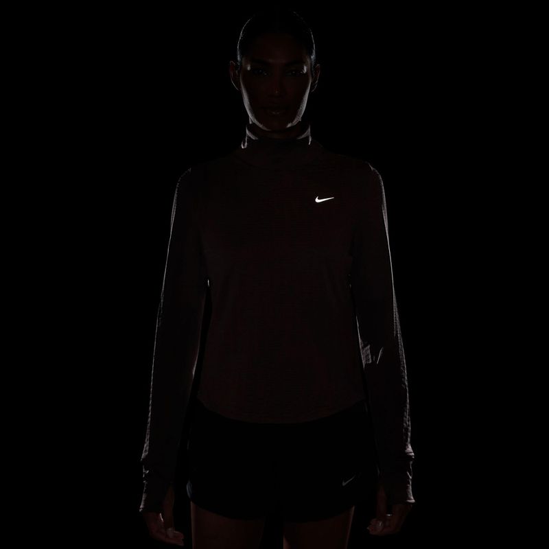 Maglia da running a maniche lunghe donna Nike Swift Therma-Fit Turtle Neck tattoo 4