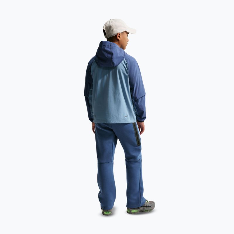 Pantaloni per bambini Nike Sportswear Tech Fleece mystic navy/work blue/black/black 3