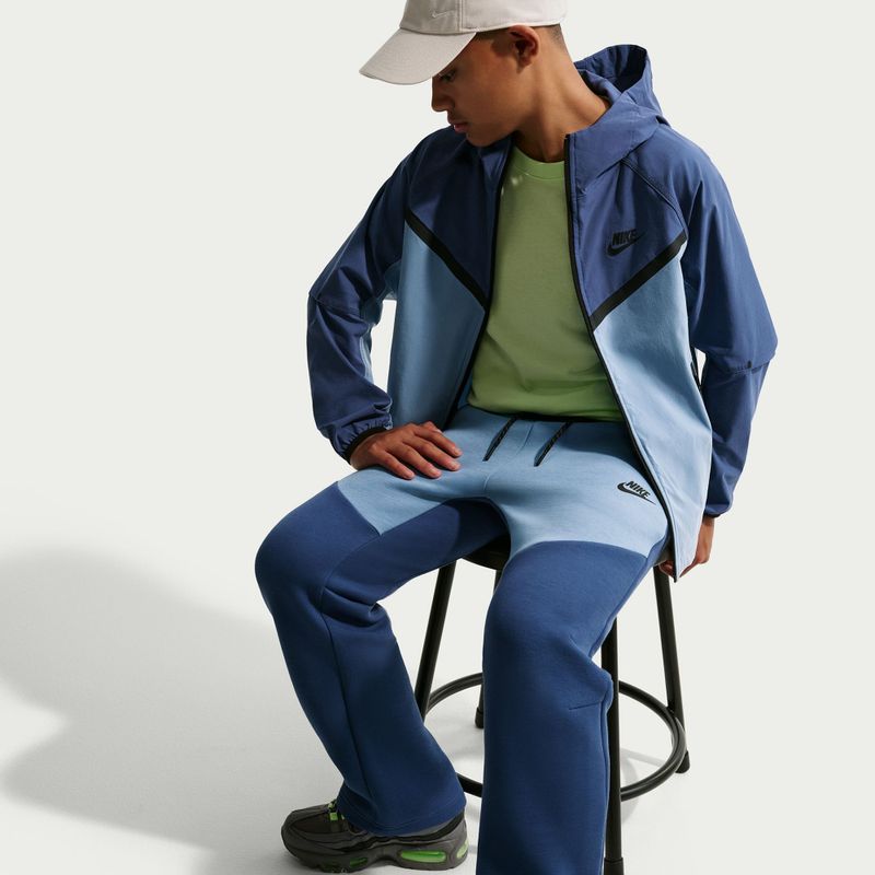 Pantaloni per bambini Nike Sportswear Tech Fleece mystic navy/work blue/black/black 6