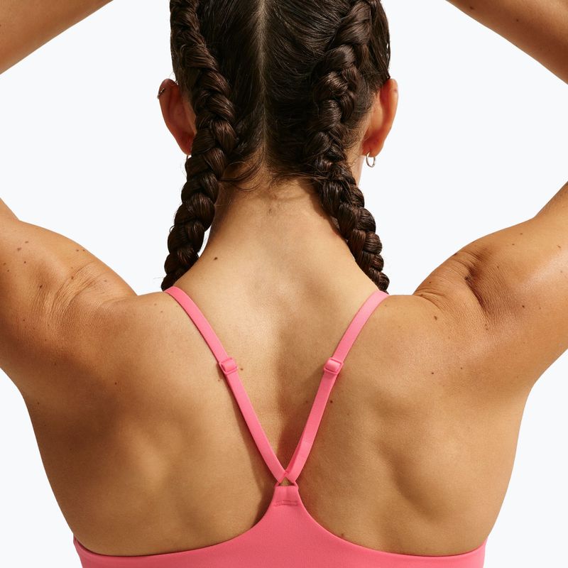 Reggiseno sportivo Nike Dri-Fit Indy Light Support sea coral/sea coral/white 6