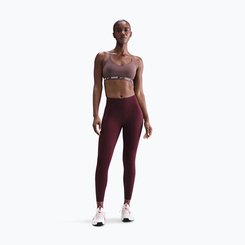 Reggiseno sportivo Nike Dri-Fit Indy Light Support tattoo/tattoo/white 2