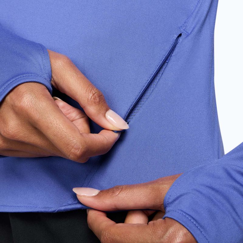 Longsleeve do biegania damski Nike Swift Dri-Fit UV sapphire 3