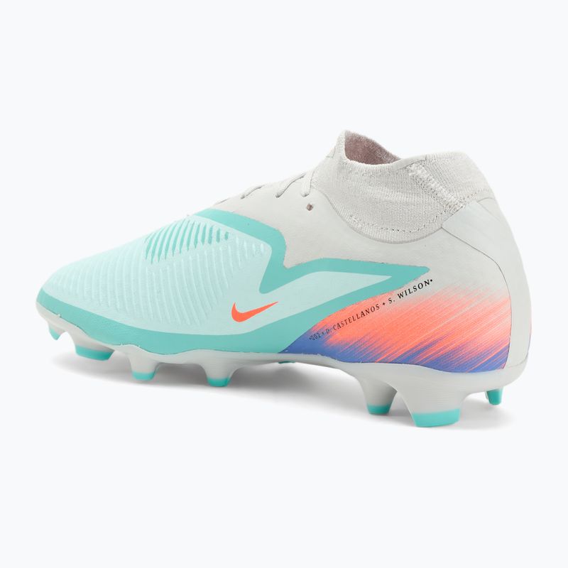 Scarpe da calcio uomo Nike United Phantom 6 High Academy FG/MG pistachio frost/hyper orange 3
