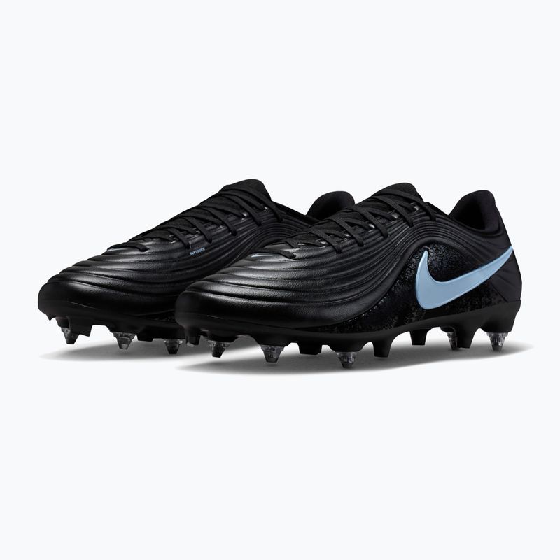 Scarpe da calcio uomo Nike Tiempo Maestro Acad SG-Pro AC black/ice blue 10