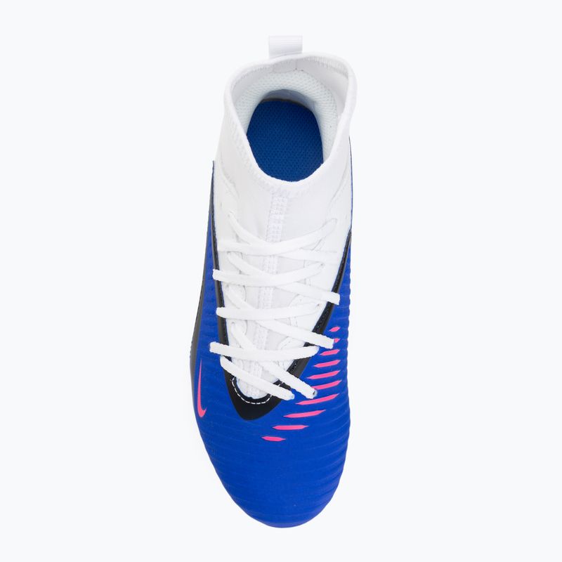 Scarpe da calcio junior Nike Phantom 6 High Club FG/MG racer blue/white/pink blast 5