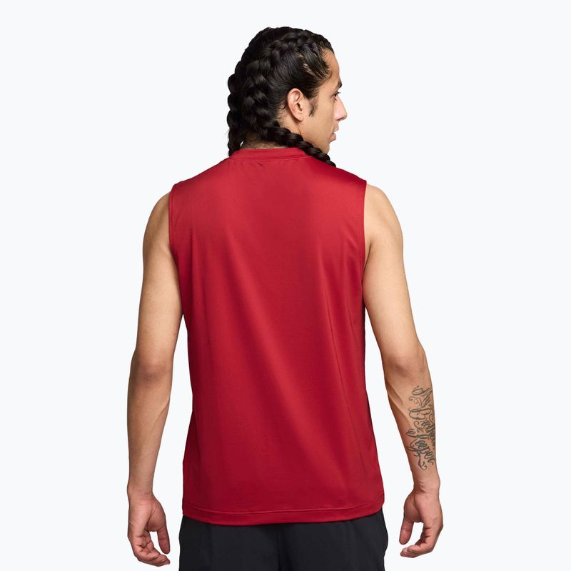 Maglietta da basket da uomo Jordan Sport Essential gym red 2
