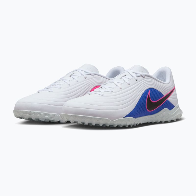 Scarpe da calcio uomo Nike Tiempo Maestro Club TF white/racer blue/pink blast/black 10