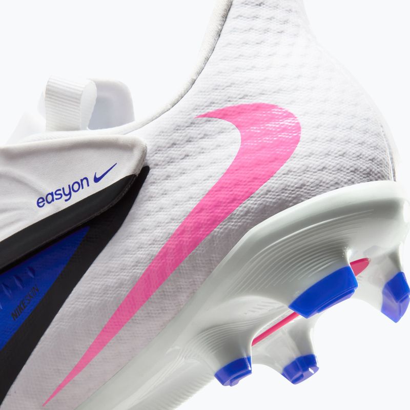 Scarpe da calcio uomo Nike Phantom 6 Low Academy EasyOn FG/MG racer blue/white/pink blast 9