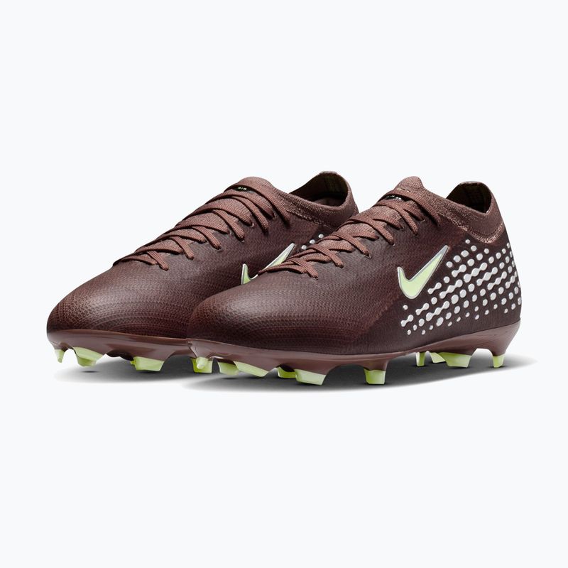 Scarpe da calcio junior Nike Mercurial Vapor 16 Pro "Kylian Mbappé" Jr FG plum eclipse/metallic silver 3