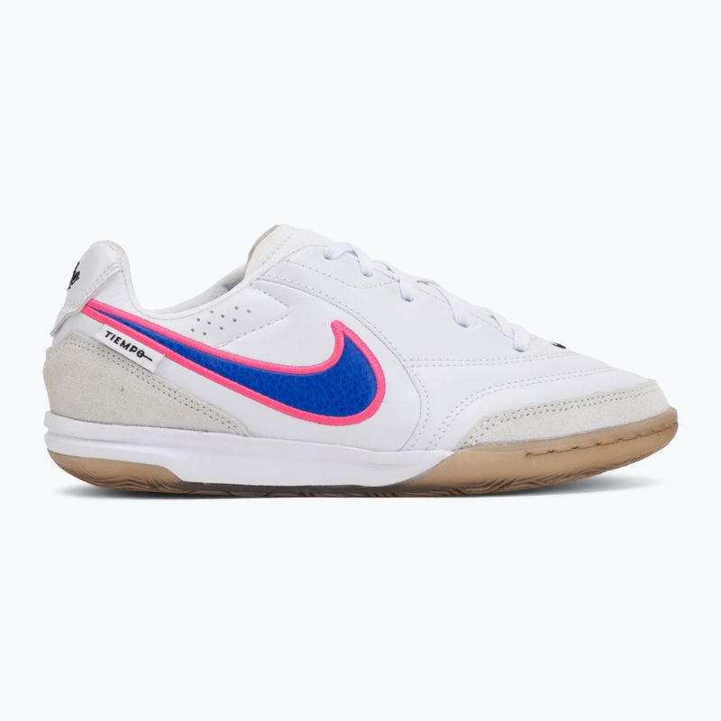 Scarpe da calcio junior Nike Tiempo Streetgato Jr white/pink blast/racer blue 2