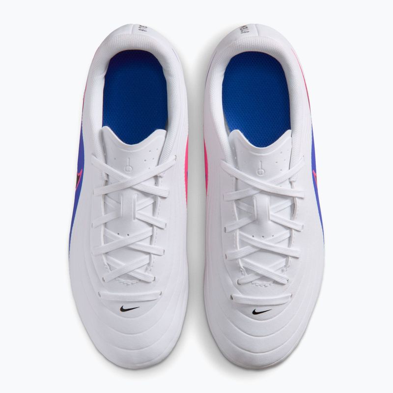 Scarpe da calcio junior Nike Tiempo Maestro Club Jr FG/MG white/racer blue/pink blast/black 13