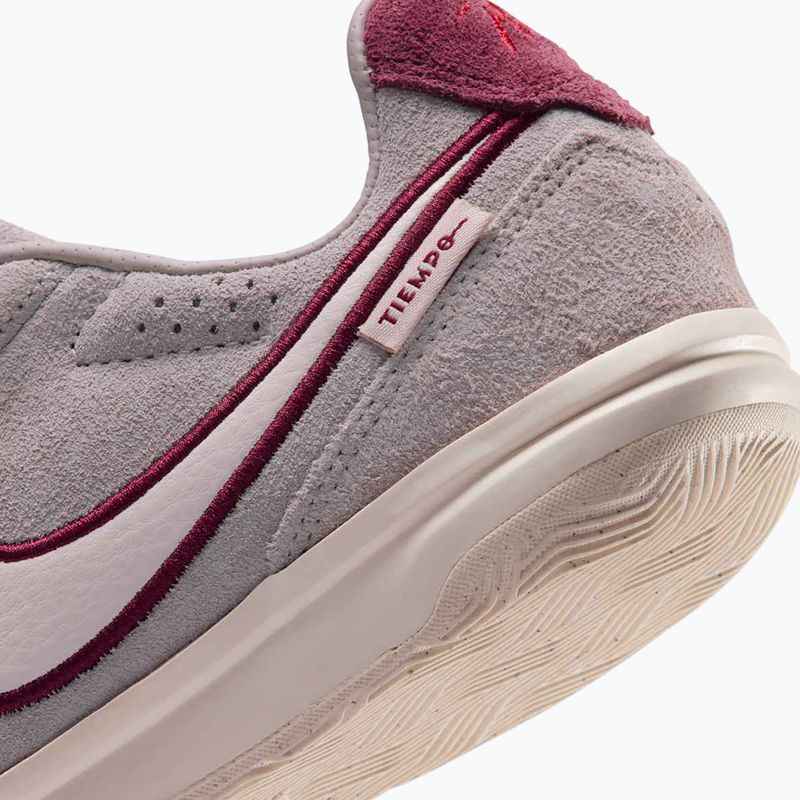 Scarpe da calcio junior Nike Tiempo Streetgato Premium Jr moon particle/team red/chalk 5