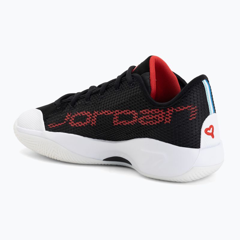 Scarpe da basket uomo Nike Jordan Luka 77 black/white/university red 3