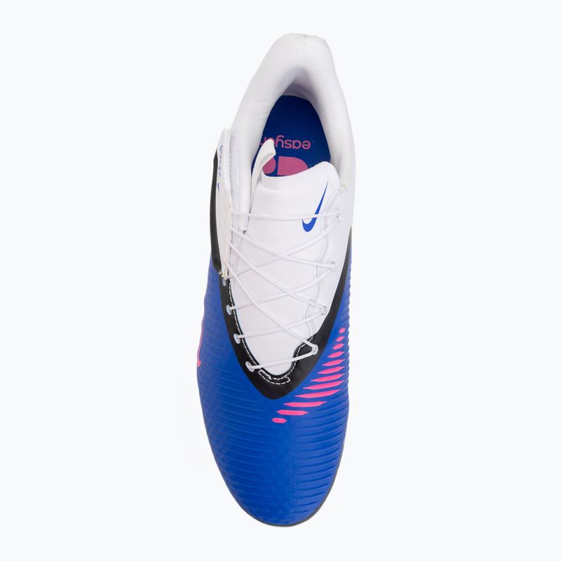 Scarpe da calcio uomo Nike Phantom 6 Low Academy EasyOn FG/MG racer blue/white/pink blast 5