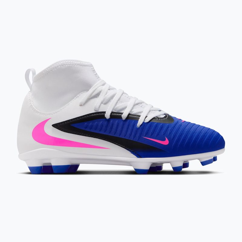 Scarpe da calcio junior Nike Phantom 6 High Club FG/MG racer blue/white/pink blast 8