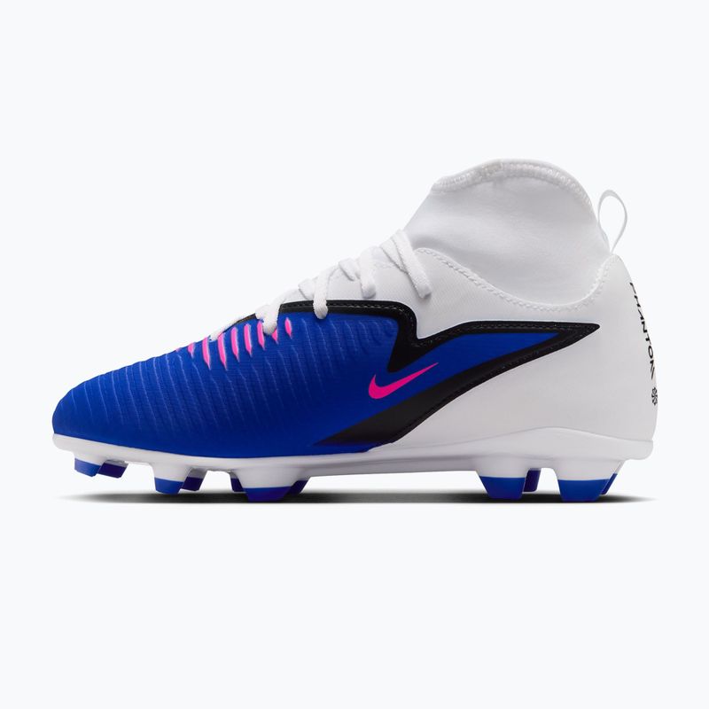 Scarpe da calcio junior Nike Phantom 6 High Club FG/MG racer blue/white/pink blast 9