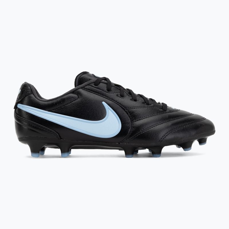Scarpe da calcio uomo Nike Tiempo Ligera Pro FG black/ice blue/obsidian 2
