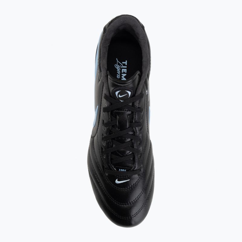 Scarpe da calcio uomo Nike Tiempo Ligera Pro FG black/ice blue/obsidian 5