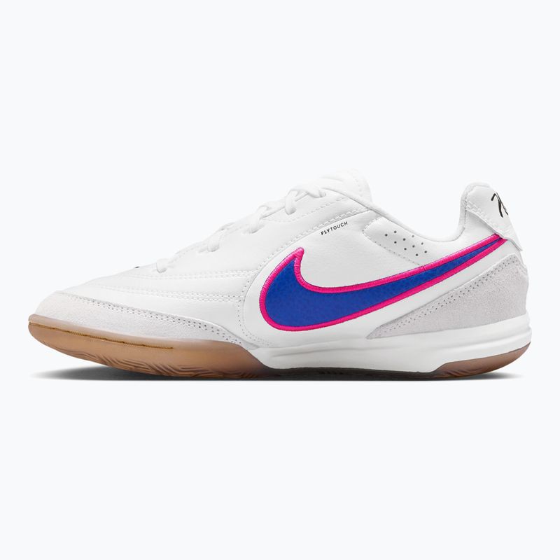 Scarpe da calcio junior Nike Tiempo Streetgato Jr white/pink blast/racer blue 2
