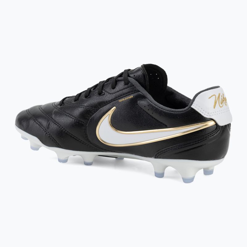 Scarpe da calcio uomo Nike Tiempo Ligera Pro FG black/white 3