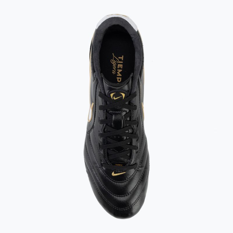 Scarpe da calcio uomo Nike Tiempo Ligera Pro FG black/white 5