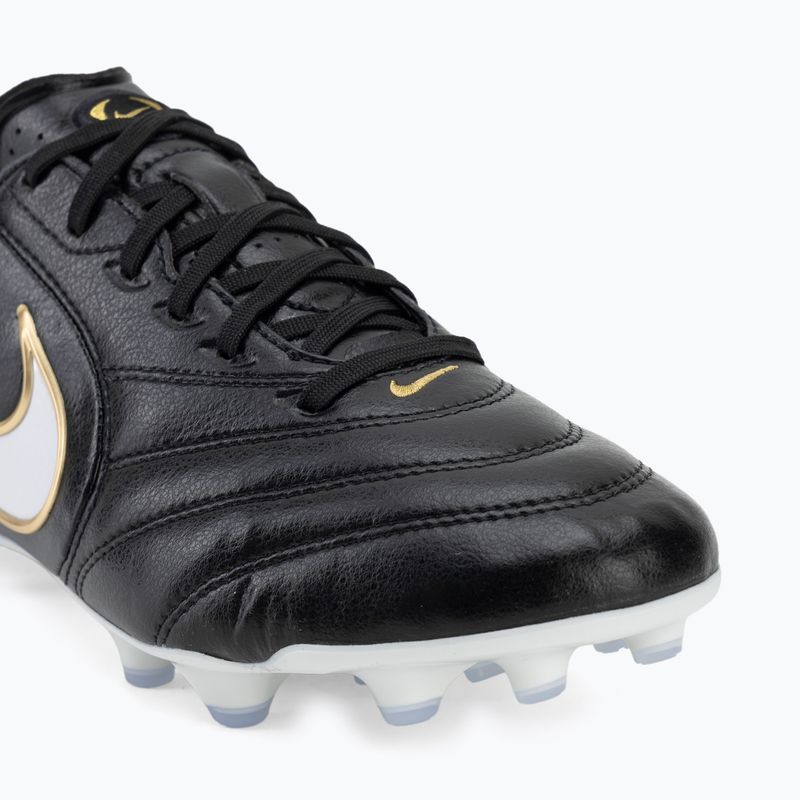 Scarpe da calcio uomo Nike Tiempo Ligera Pro FG black/white 7