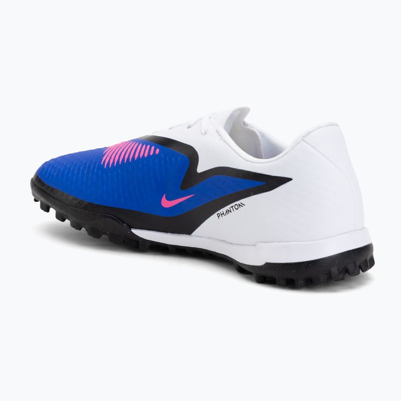 Scarpe da calcio uomo Nike Phantom 6 Low Academy TF racer blue/white/pink blast 3