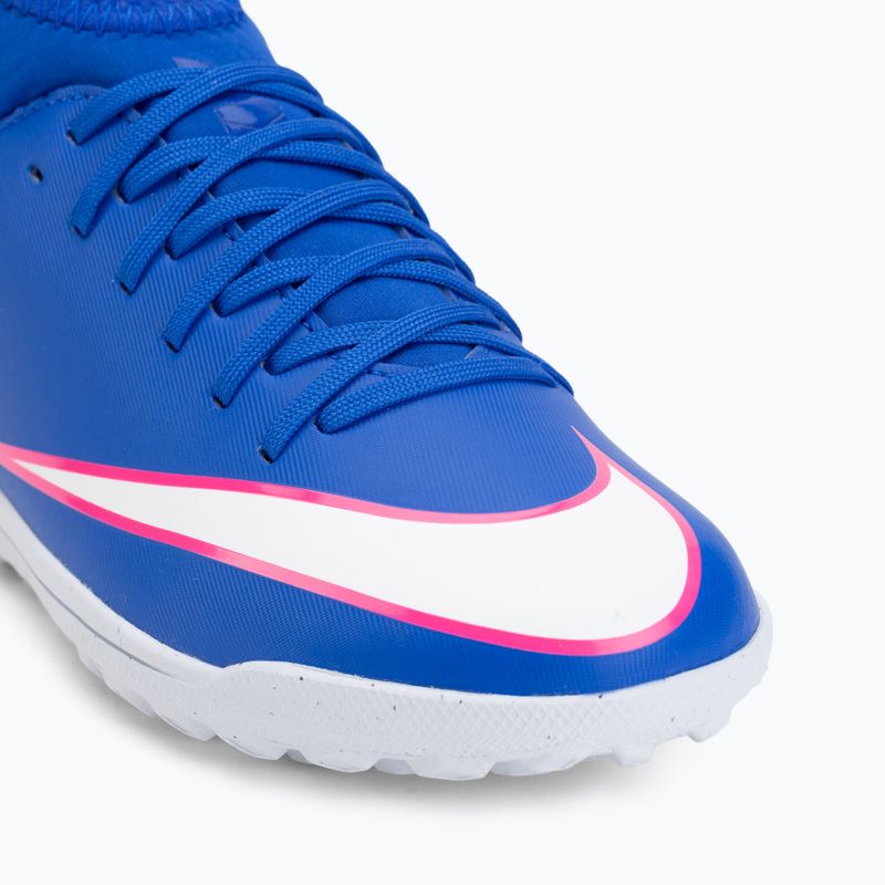 Scarpe da calcio junior Nike Mercurial Superfly 10 Club TF racer blue/white 7