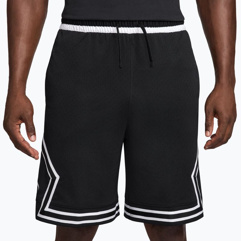 Pantaloncini da basket uomo Nike Jordan Sport Dri-FIT 9" Diamond black/black/black