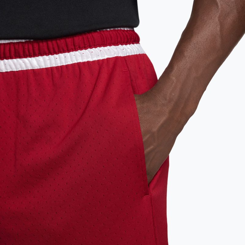 Pantaloncini da basket da uomo Jordan Sport Dri-FIT 9" Diamond gym red/white/gym red 4