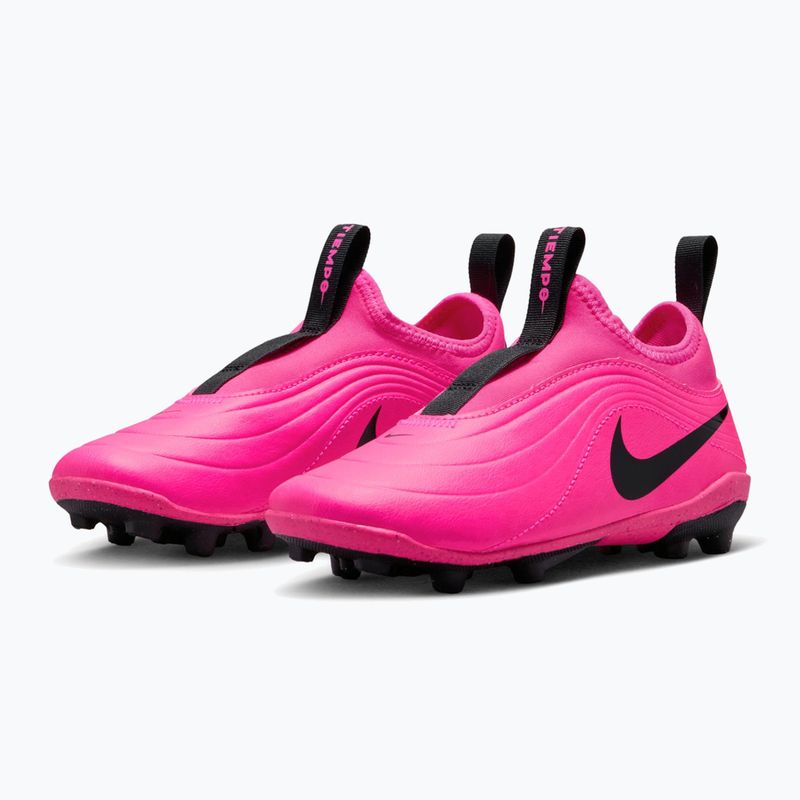 Scarpe da calcio junior Nike Tiempo Maestro Flex Jr FG/MG PS pink blast/black 3