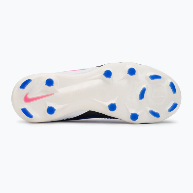 Scarpe da calcio junior Nike Phantom 6 Low Pro FG/MG racer blue/white/pink blast 4