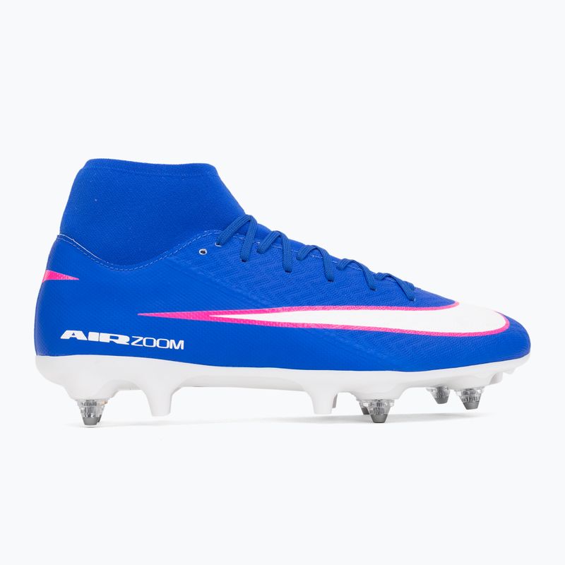 Scarpe da calcio uomo Nike Mercurial Superfly 10 Academy SG-Pro racer blue/white 2