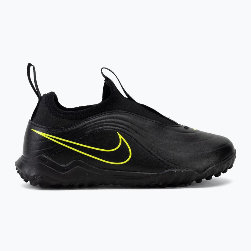 Scarpe da calcio junior Nike Tiempo Maestro Flex Jr TF PS black/volt/black 2