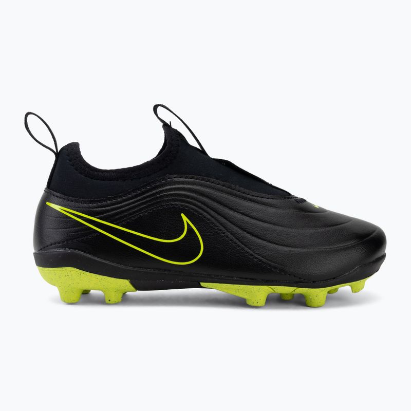 Scarpe da calcio junior Nike Tiempo Maestro Flex Jr FG/MG PS black/volt/black 2
