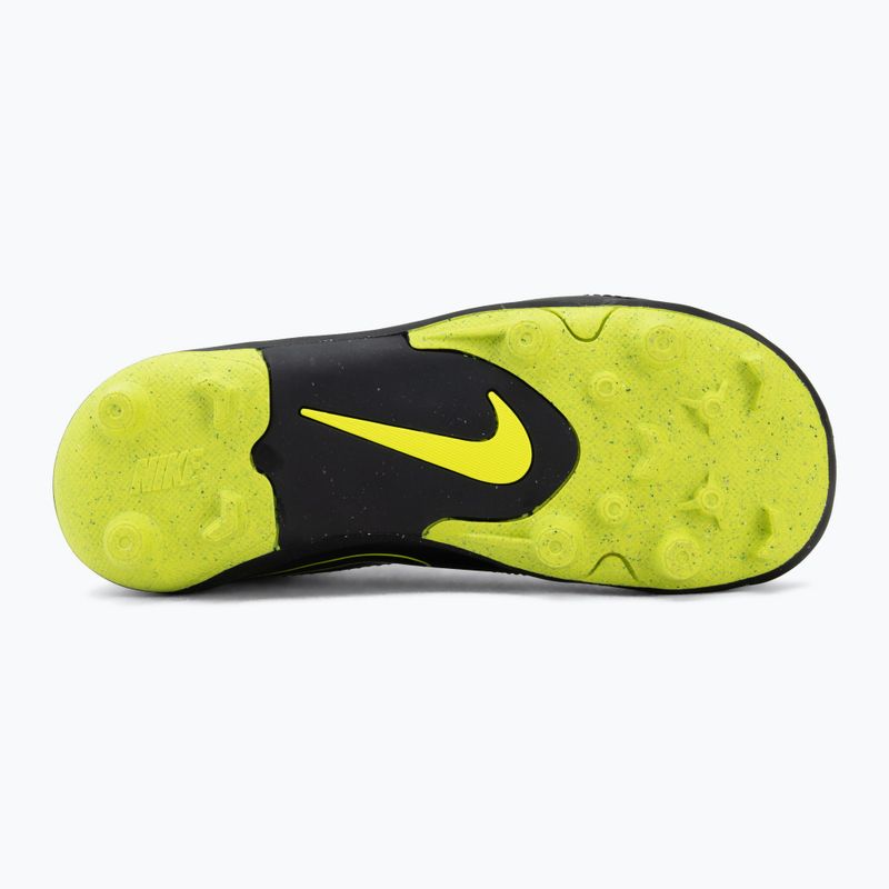 Scarpe da calcio junior Nike Tiempo Maestro Flex Jr FG/MG PS black/volt/black 4