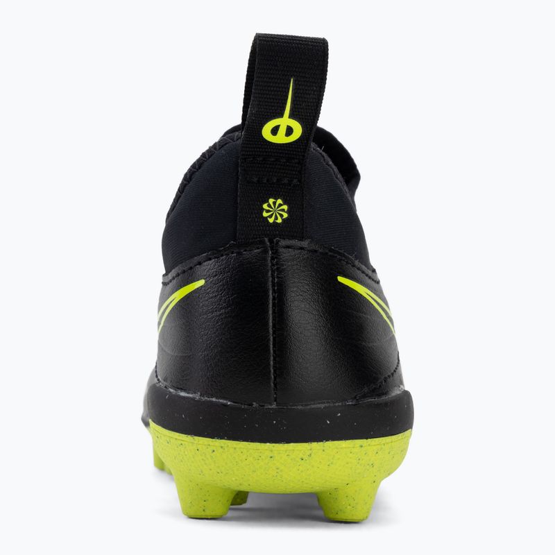 Scarpe da calcio junior Nike Tiempo Maestro Flex Jr FG/MG PS black/volt/black 6
